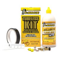 X-Sauce Kit Reparación Tubeless MTB Schrader 27 mm